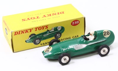 Lot 1161 - Dinky Toys No. 239 Vanwall race car,...