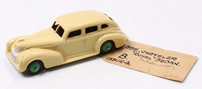 Lot 1267 - Dinky Toys 39E Chrysler Royal Sedan, colour...