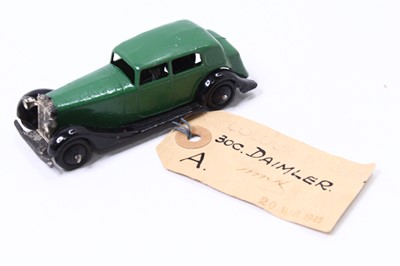 Lot 1265 - Dinky Toys No.30C Daimler Colour Scheme...