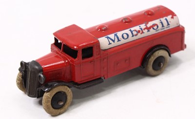 Lot 1271 - Dinky Toys pre-war No. 25D petrol tank wagon,...