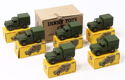 Lot 1340 - Dinky Toys Trade Box of 6 No.641 Army 1 Ton...