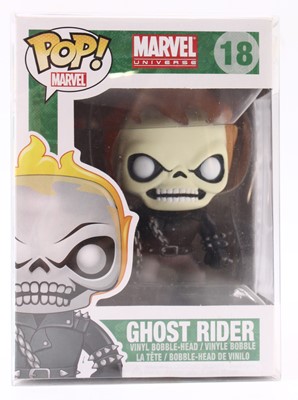 Lot 1897 - A Pop Vinyl Figure No.18 Ghost Rider 'Marvel...