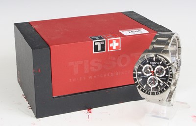 Lot 2585 - A gent's Tissot PRS516 steel cased quartz...