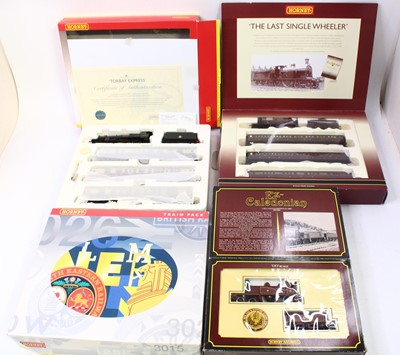 Lot 300 - Two Hornby 00 gauge train packs, including a...