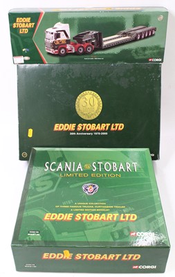 Lot 898 - A Corgi Eddie Stobart 1/50 scale group of...