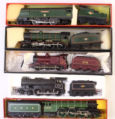 Lot 702 - Five Triang 00 gauge locos, including a 4F in...