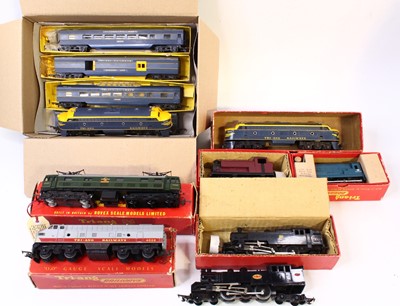 Lot 726 - Seven Triang 00 gauge locos, including a TC...