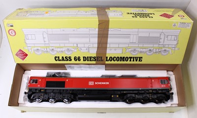 Lot 104 - Aristocraft trains gauge 1 class 66 loco, in...