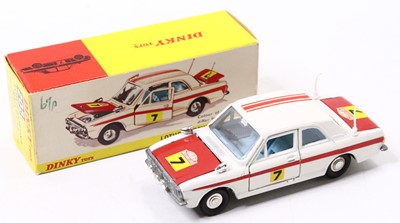 Lot 1016 - Dinky Toys No. 205 Lotus Cortina rally car,...