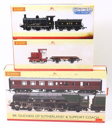 Lot 306 - Three 00 gauge Hornby locos, including a...