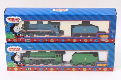 Lot 346 - Hornby Thomas & Friends 00 gauge group of 2...