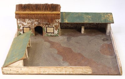 Lot 2059 - Hugar for Britain's handmade model of a rustic...