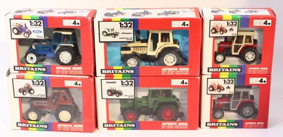 Lot 2043 - Britains group of 6 farming 1/32 scale boxed...