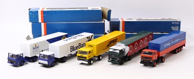 Lot 911 - Lion Toys group of 5 boxed No.59 Eurotrailers...