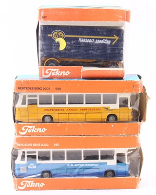 Lot 1598 - Tekno group of 3 to include; 2 boxed Tekno No....