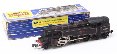 Lot 580 - Hornby-Dublo 3-rail 3218, 2-6-4 tank loco BR...