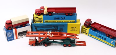 Lot 908 - Lion Toys group of 4 boxed to include; No.68...