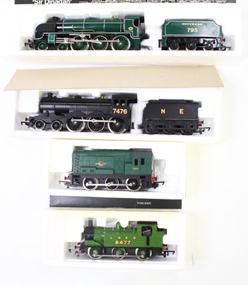 Lot 683 - Four 00 gauge Hornby locos, including a class...