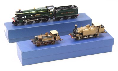 Lot 513 - Three kit-built locos, including a K's models...