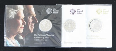 Lot 3489 - The Royal Mint, a collection of nine UK £20...