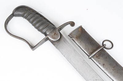 Lot A 1796 pattern Light Cavalry sabre, the 71cm...