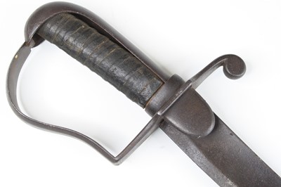 Lot A 1796 pattern Cavalry sword, the 80cm curved...