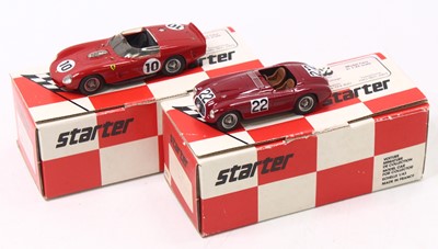 Lot 1685 - Starter Models 1/43 scale group of 2 plastic...