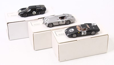 Lot 1682 - MPH Models 1/43 scale group of 3 plastic and...