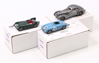 Lot 1683 - MPH Models 1/43 scale group of 3 plastic and...