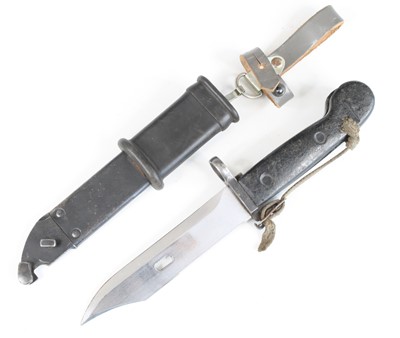 Lot 518 - A Russian Ak-47 bayonet, type 1, having a 15cm...