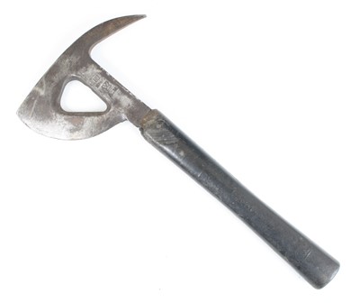 Lot 661 - A WW II RAF escape axe, the steel blade with...