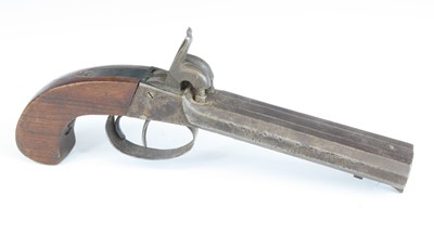 Lot 746 - A 19th century side by side double barrel...