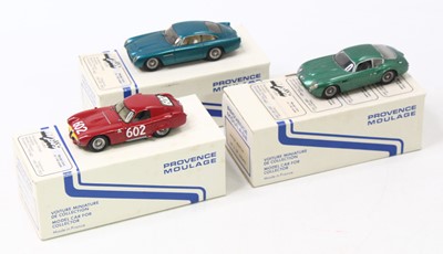 Lot 1680 - MPH Models 1/43 scale group of 3 plastic and...