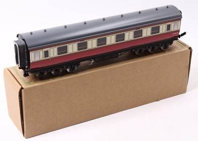 Lot 219 - Darstaed BR1 12-wheeled sleeping car maroon &...