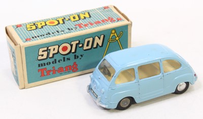 Lot 1576 - Spot On Triang No.120 Fiat Multipla, light...