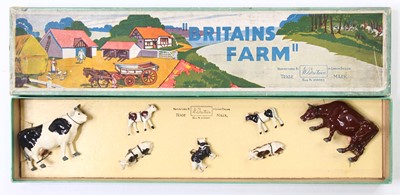 Lot 2056 - Britains No.125F Britains Farm set comprising...