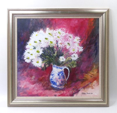 Lot 1001 - Patricia Sadler (contemporary) - Daisies in a...