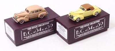 Lot 1695 - Brooklin Buick Collection 1/43rd scale white...