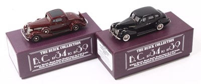 Lot 1705 - Brooklin Buick Collection 1/43rd scale white...