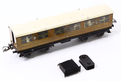 Lot 150 - 1937-41 Hornby No.2 Corridor coach LNER teak...