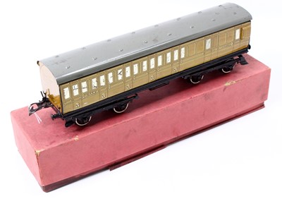 Lot 149 - 1935-41 Hornby No.2 Passenger coach LNER teak...