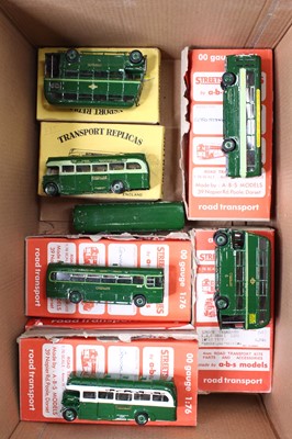 Lot 1755 - 7 kit built 1:76 scale Greenline white metal...