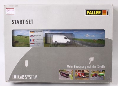 Lot 820 - Faller car system HO gauge starter set,...