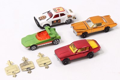 Lot 1513 - Group of 4 loose Corgi Rockets to include Ford...