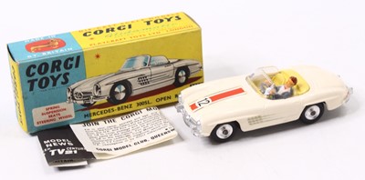 Lot 1445 - Corgi Toy No. 303S Mercedes Benz 300SL Open...