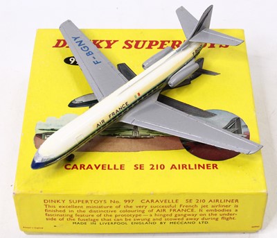 Lot 1292 - Dinky Toys No. 997 Carvelle SE210 Airliner,...