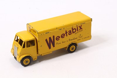 Lot 1284 - Dinky Toys No.514 Weetabix Guy van, having a...