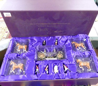 Lot 1550 - A Corgi boxed set of Queen Elizabeth Golden...