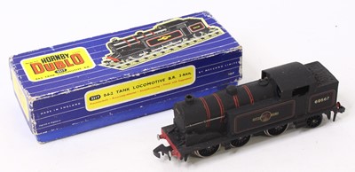 Lot 570 - Hornby Dublo L17 3217 0-6-2T nickel silver...