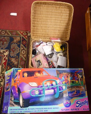 Lot 1597 - A Hasbro boxed Sindy Space 4x4 model car,...